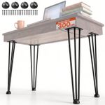 VEVOR Hairpin Table Legs 20 inch, Set of 4 DIY Desk Table Legs 3 Rods Heavy Duty