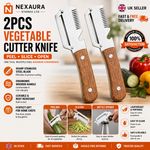 2Pcs Vegetable Peeler 3 in 1 Multi-Functional for Kitchen Stainless Steel Peeler