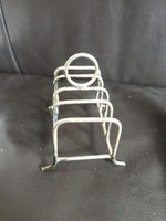 E.P.N.S. Vintage Silver-Plated 4-Slice Toast Rack Made In England