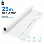 Tracing Paper Roll 25 Metres – 63/93/115gsm | 2" Core | Art, Drafting, Sewing