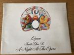 Queen 'A Night At The Opera' 1975 UK Concert Tour Programme Book & Ticket