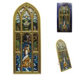 Harry Potter Mermaid Stained Glass Resin Plaque – Triwizard Tournament Decor
