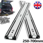 350-700mm Heavy Duty Drawer Runners Draw Slides Ball Bearing Kitchen Rail Slider