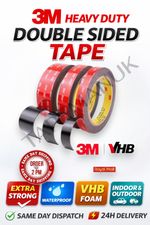 Genuine 3M™ VHB™ 5952 Car Vehicle Double Sided Acrylic Adhesive Mounting Tape