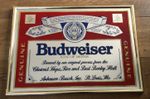 Budweiser Mirror Bar Sign gold Frame King of Beers Man Cave Bar 18" x 24" BP44