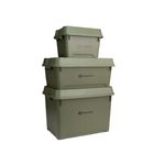 Ridgemonkey Armoury Stackable Storage Box - Carp Fishing Luggage - All Sizes
