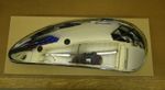 AJS & MATCHLESS SUPERB FIT CHROME PETROL TANK SIDE PANELS  "NOT MADE IN INDIA"
