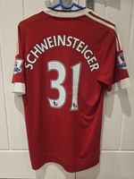 Manchester United Schweinsteiger 31 Home Shirt Football 2015/16 Adidas Medium