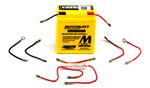 MBT6N6 MOTOBATT Quadflex AGM Bike Battery 6V 6Ah