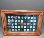 Vintage golf pins. 45 Various courses. A few sought after gems. See pics.