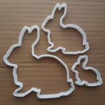 Rabbit Bunny Hare Farm Shape Cookie Cutter Dough Biscuit Pastry Fondant Sharp