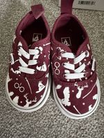 VANS x Harry Potter Burgundy Wizard Shoes Babys Size 3.5 