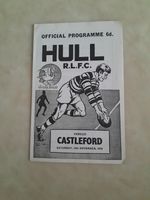 HULL R.L.F.C. V CASTLEFORD ( SATURDAY 14TH NOVEMBER 1970 )