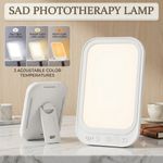 SAD Lamp, SAD Light Therapy Lamp, 10,000 Lux Natural Daylight Sad Light wit