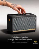 [Launch] Marshall inspired bluetooth speaker