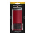 EK Archery Vlad Bolts 10 Pack – 6.5" Aluminium Crossbow Bolts, 1.8" Vanes