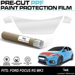Bonnet & Wings Stone Chip Guard Paint Protection Film PPF For Ford Focus RS mk3