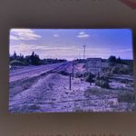 Vintage Photo Slide 1960's Vietnam War Era Basic Training Landscape
