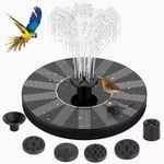 Solar Powered Floating Pump Water Fountain Birdbath Pond Pool Garden Fishpond