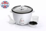 Automatic Rice Cooker | Keep Warm | Non-Stick Bowl | Glass Lid | Cup & Spatula |