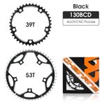 WEST BIKING Road Bicycle Bike Double Chainrings Tooth Plate 130mm BCD 39/53T