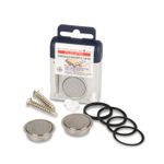 Precision PLS24PRO-SS Concealed SS Magnetic Catch (1 Set - CLAM)
