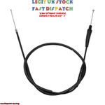 NIBBI 1170mm - 117cm Black Motorcycle Throttle Cable Universal For Dirt Pit Bike
