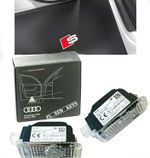 Audi 4G0052133J LED Entry Lights, S-Logo Projection, Red/White