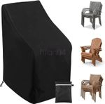 Garden Stackable Chair Covers Waterproof Outdoor Stacking Chair Cover Heavy Duty