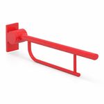 Armitage Shanks Contour 21 Safety Support Bar Foldable Hinged Support Rail – Red