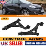 2x Front Left & Right Lower Wishbone Control Arms for Vauxhall Mokka 2012-2019