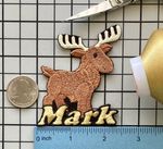 Moose Patch Personalized Custom Iron-on Badge