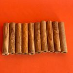 Lot of 10 x Reel seat spacer in olive wood, for fly or coarse rods #905