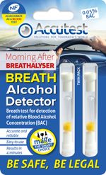 Alcohol NF Breathalysers For France Disposable Breath Tester Kit Certified EU UK