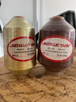 Metallic Lurex Yarn 500g cone Brand New
