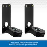 Q Acoustics 3000WB Wall Bracket For Q3000 Speaker Twist Tilt Turn Swivel Pair