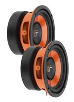 Bassface GT Audio GT-MB5/4 5" 13cm 4Ohm 80w RMS Midbass Speakers (Pair)