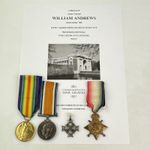 WW1 Trio & Mothers Cross KIA 2nd Bn Canadian Infantry Ypres 26/4/1915 W Andrews