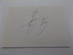 HAND SIGNED 6" x 4" AUTOGRAPH BOOK PAGE - CHOUN SHIRYU - JAPAN DDT WRESTLING (2)