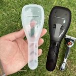 Portable Travel Razor Case Transparent Shaver Storage Box Safety Razor Holder UK