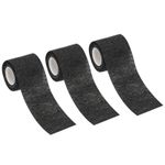 3Pack Camouflage Tape 2" x 5 Yards Self Adhesive Camo Tape Black