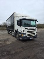 Scania P250 Auto 18 Tonne Curtainsider With Tail Lift