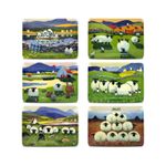 Large Serving Tray Lap Thomas Joseph Funny Sheep Design Irish/Scottish, Melamine