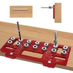 Shelf Pin Drilling Jig Drill Guide Template for DIY Furniture Bookshelf