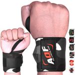 AQF Weight Lifting Wrist Wraps Gym Hand Support Straps Bodybuilding Training