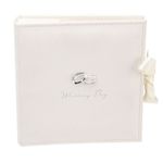 Amore Luxury Wedding Photo Album - Ivory Suede With Rings 100 7x5 Pictures