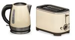 Quest Kettle 1L + Toaster 2 Slice Cream Low Wattage Caravan Motorhome Van Boat
