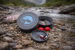 FishPod Pocket Fishing Kit Hand Reel Floats Hooks Jigs Camping Survival Kids UK