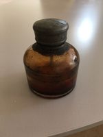G & W Hawksley Antique Glass Gun Oil Bottle Flask Shotgun Turnscrew Oiler