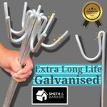 Smith & Barker Barrier Fencing Pins Shepherds Crook Fence Temporary Garden Road
